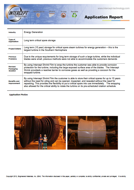 Intercept Technology™ - Ver detalles sobre nuestro PDF de Almacenamiento a Largo Plazo